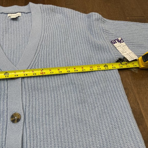 Cupcakes & Cashmere Soft Knit Cardigan sz 1X - Picture 11 of 12